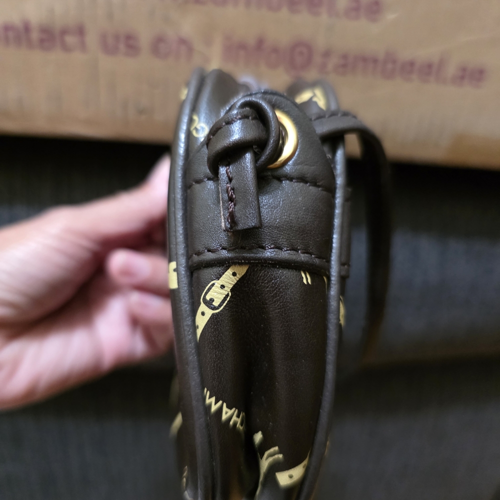Longchamp Black and Gold Women's Bag - Picture 6 of 12